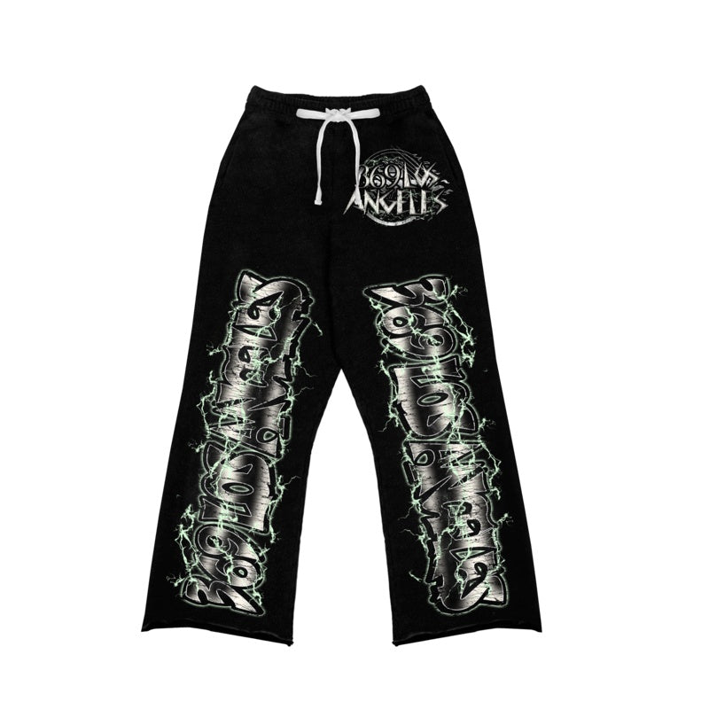 Skull Flare Sweatpants