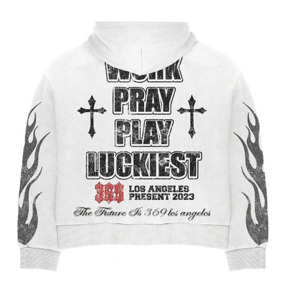 Luckiest Full-Zip Fleece Hoodie