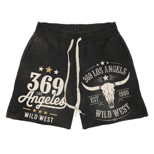 Wild West Fleece Sweat Shorts