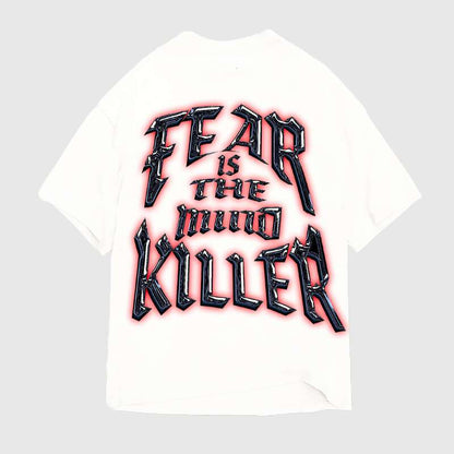Fear Is The Mind Killer T-Shirt & Black Bandana Shorts Full Set