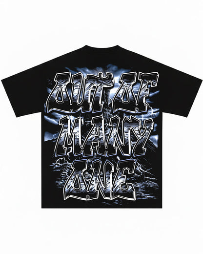 Out Of Many One Short-Sleeve T-Shirt & Flare Sweatpants Full Set