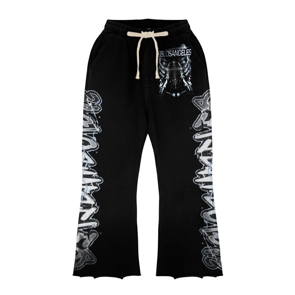 Fight For Glory Long-Sleeve T-Shirt & Flare Sweatpants Full Set