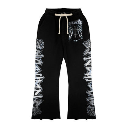 Fight For Glory Long-Sleeve T-Shirt & Flare Sweatpants Full Set