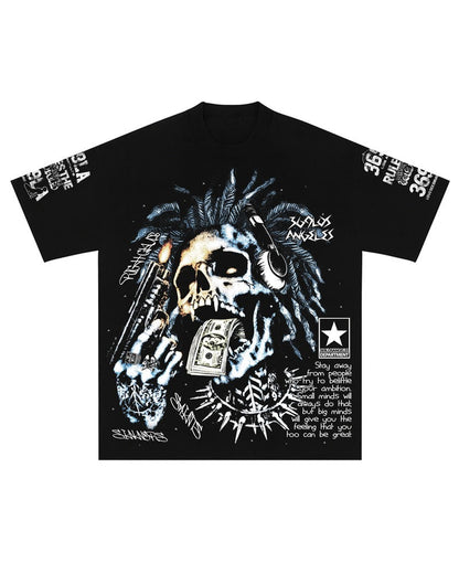 Big Minds Short-Sleeve T-Shirt & Flare Sweatpants Full Set