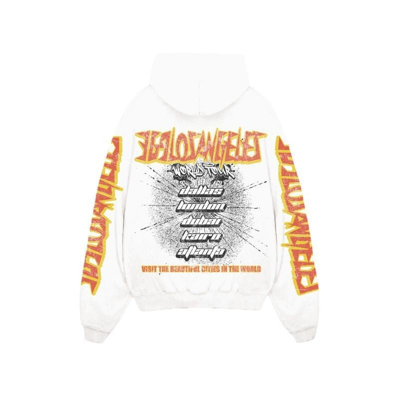 World Tour Full Zip Hoodie & Flare Sweatpants Full Set