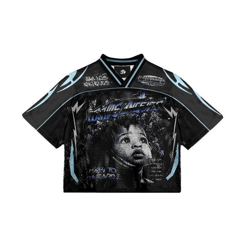 Records Short-Sleeve Football Jersey