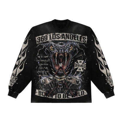 Snake Long-Sleeve T-Shirt