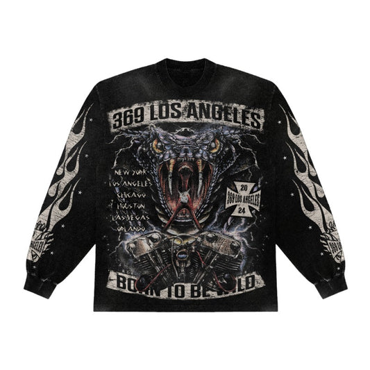 Snake Long-Sleeve T-Shirt