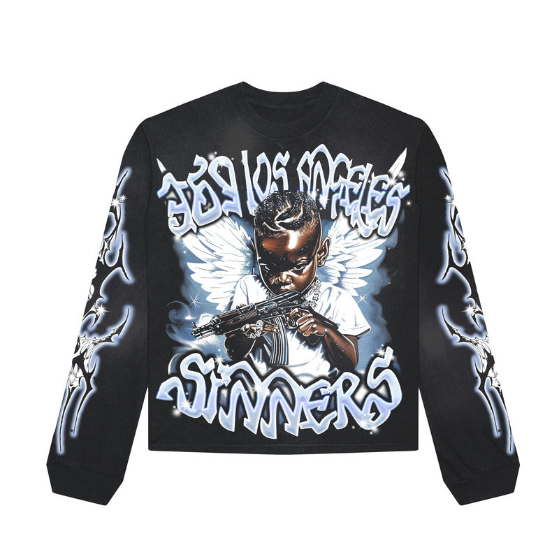 Art Heals Pain Long-Sleeve T-Shirt