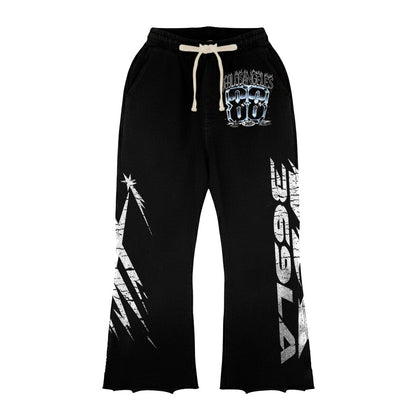 Paradise City Short-Sleeve T-Shirt & Flare Sweatpants Full Set