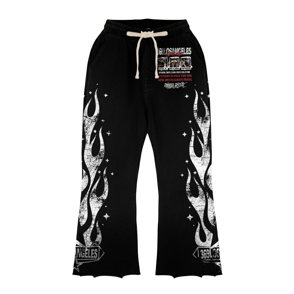 Saints Sinners Flare Sweatpants